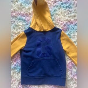 Yellow and blue sweatshirt from Gap Kids